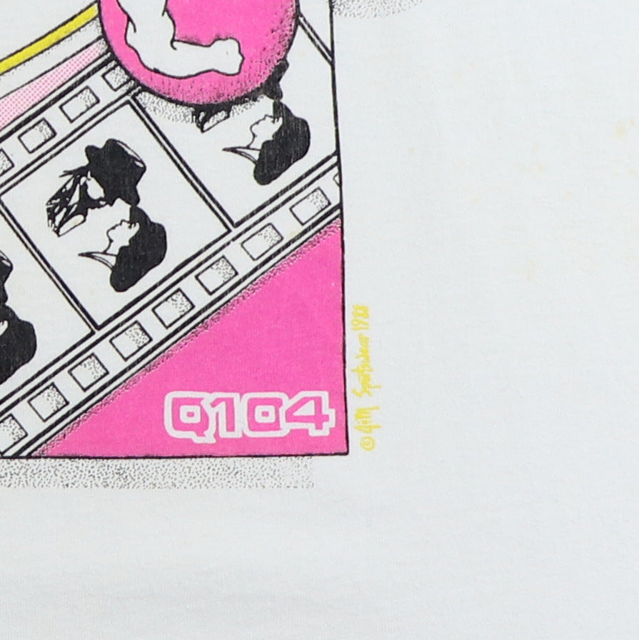 1988 Applause Video Q104 Radio Shirt