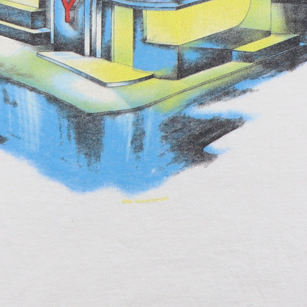 1986 Journey Raised On Radio Shirt