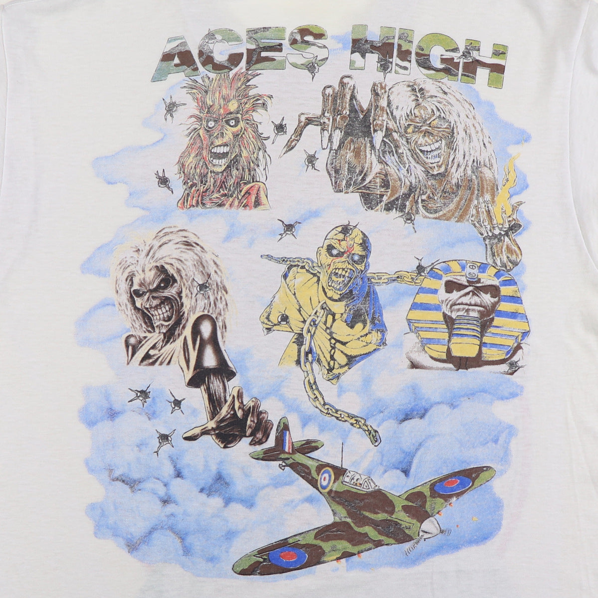 1984 Iron Maiden Aces High Shirt