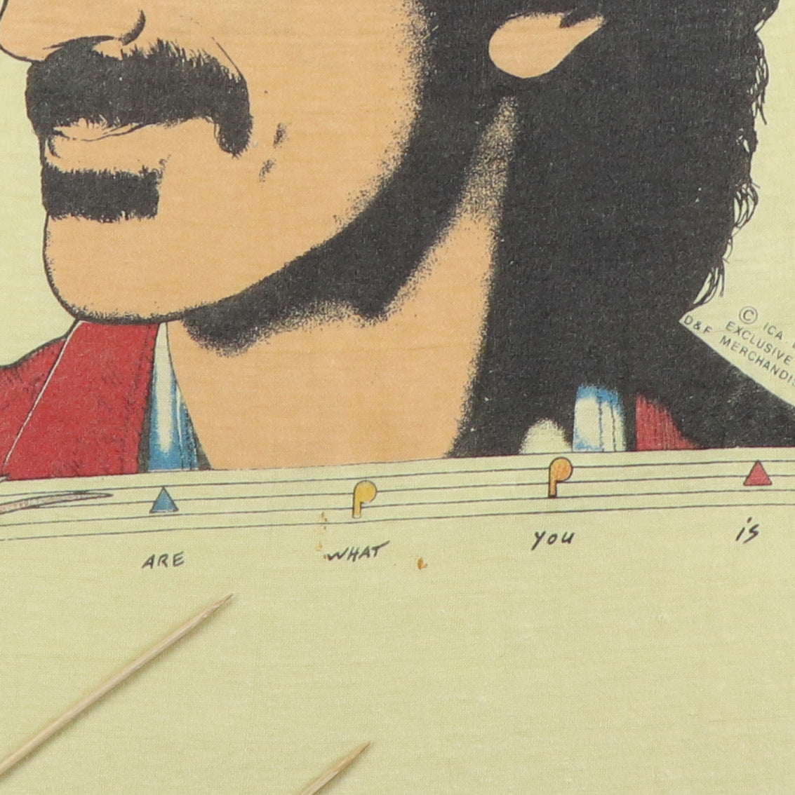 1981 Frank Zappa You Are What You Is Tour Shirt