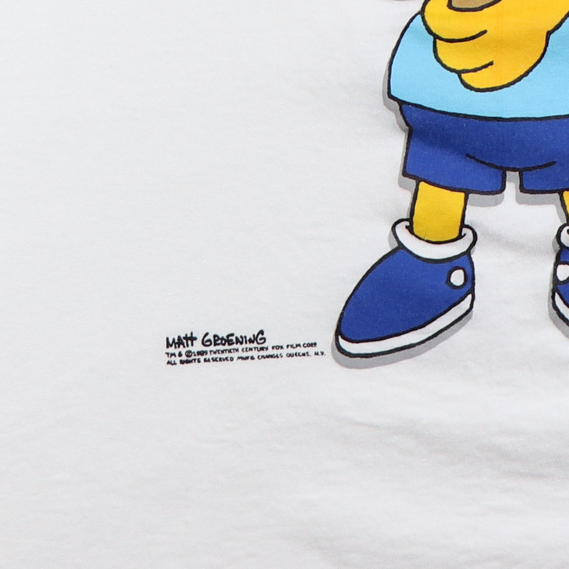 1989 The Simpsons Bart Simpson Underachiever Shirt