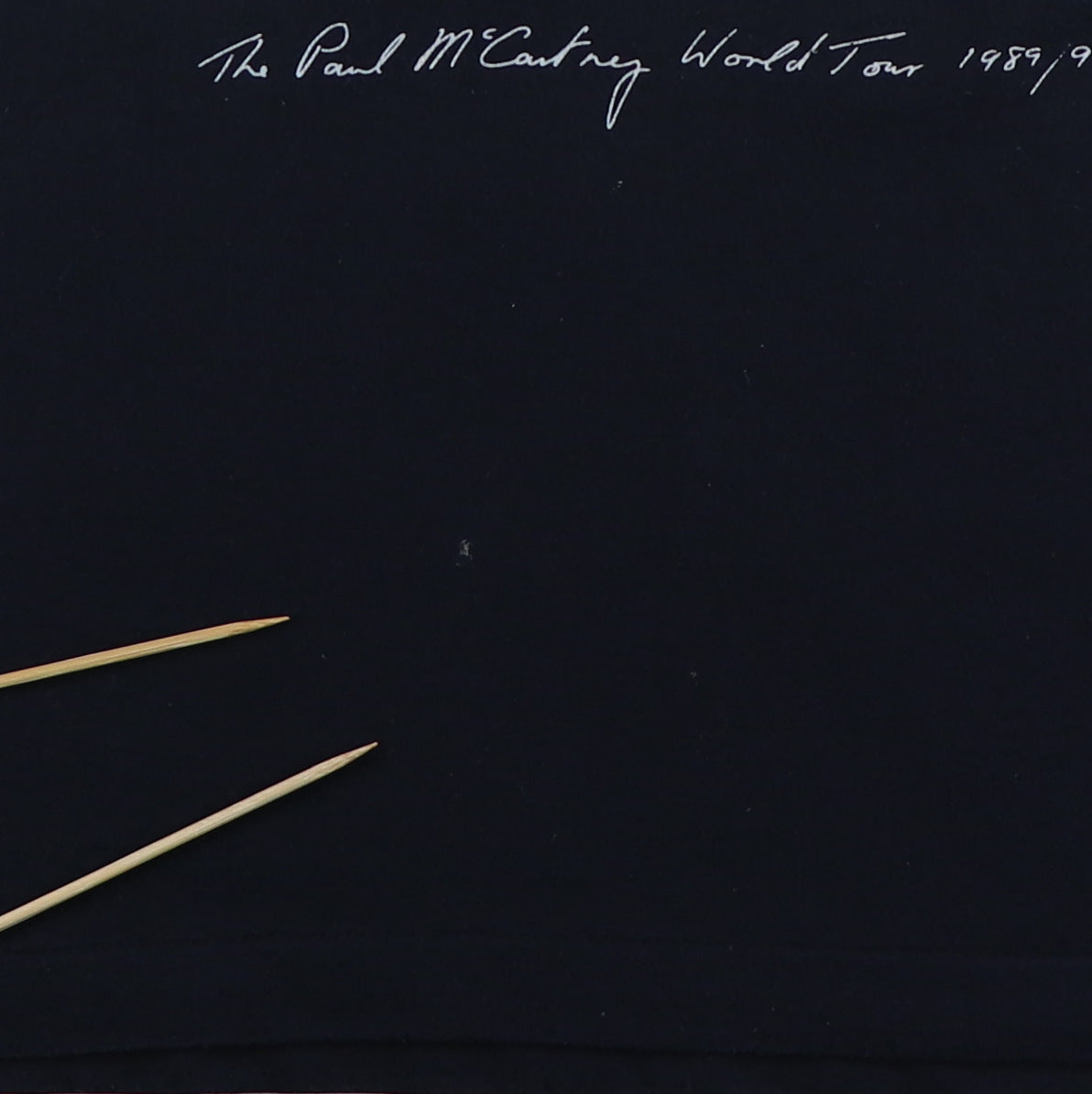 1988 Paul McCartney World Tour Shirt
