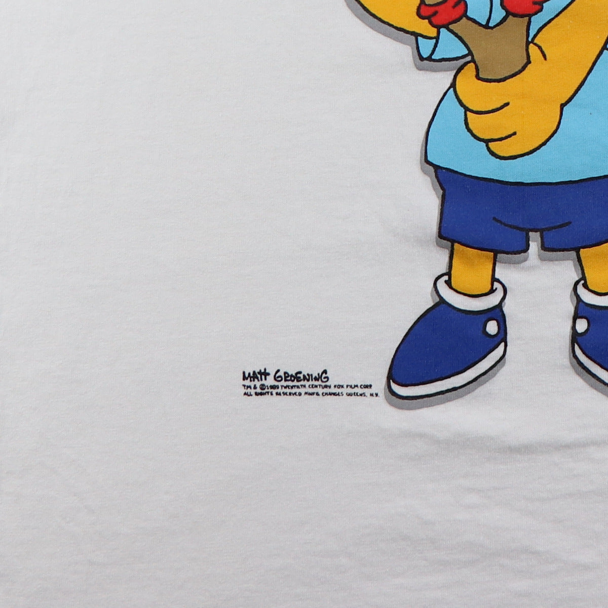 1989 The Simpsons Bart Simpson Underachiever Shirt