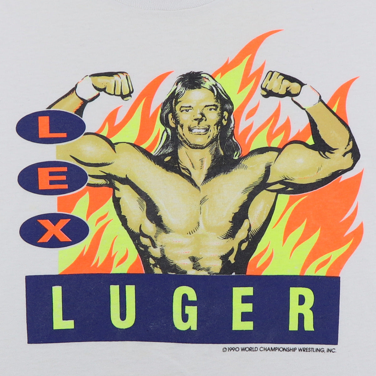 1990 Lex Luger WCW Shirt