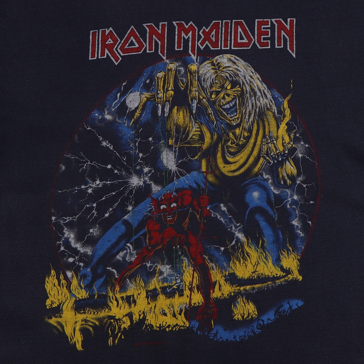 1982 Iron Maiden Number Of The Beast Shirt