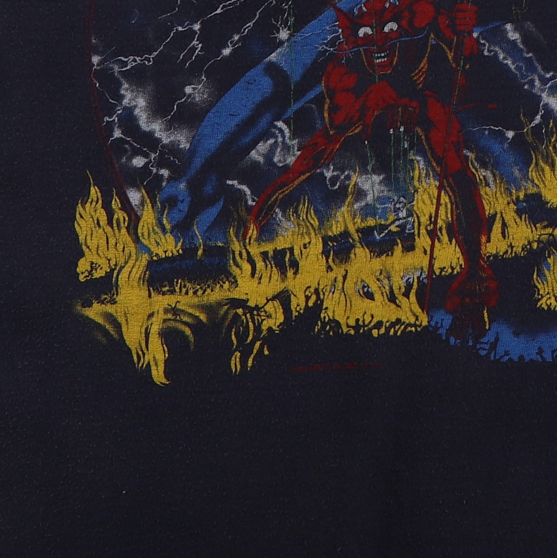 1982 Iron Maiden Number Of The Beast Shirt