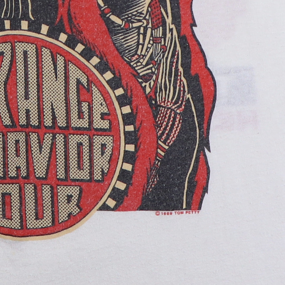 1989 Tom Petty Strange Behavior Tour Shirt