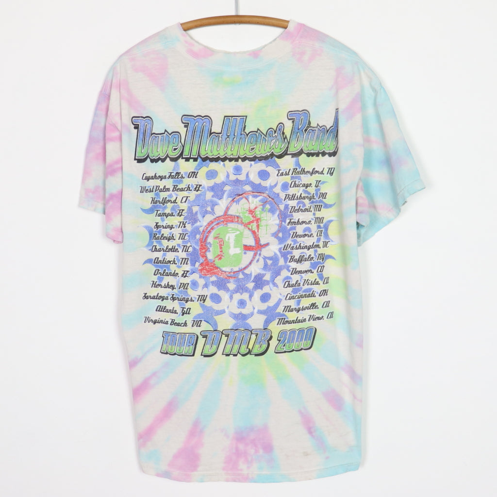 2000 Dave Matthew Band Tie Dye Tour Shirt