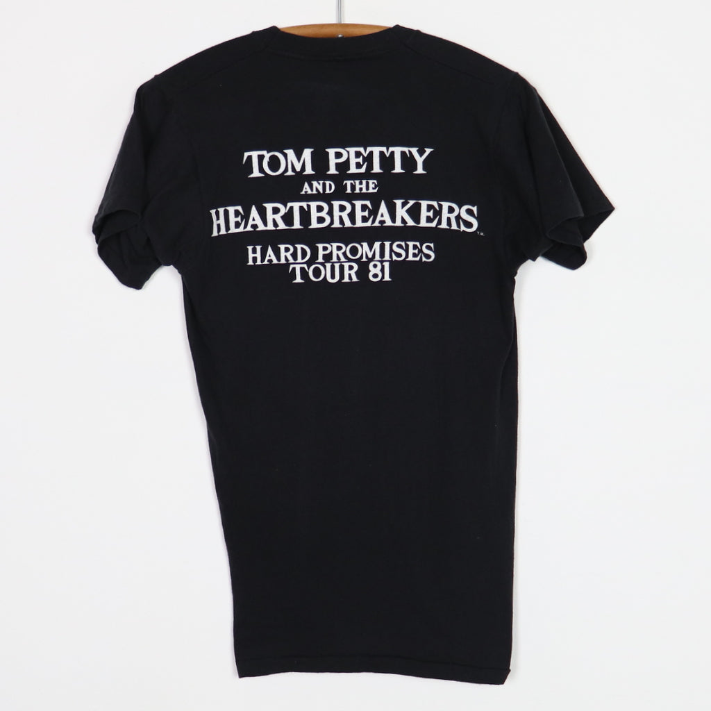 1981 Tom Petty And The Heartbreakers Hard Promises Tour Shirt