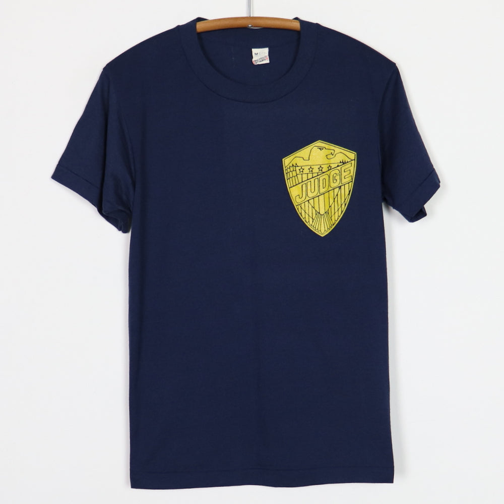 1980s Judge Dredd Comic Book Shirt