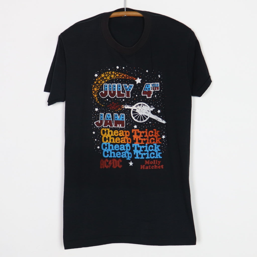 1979 ACDC Cheap Trick 4th Of July Concert Shirt