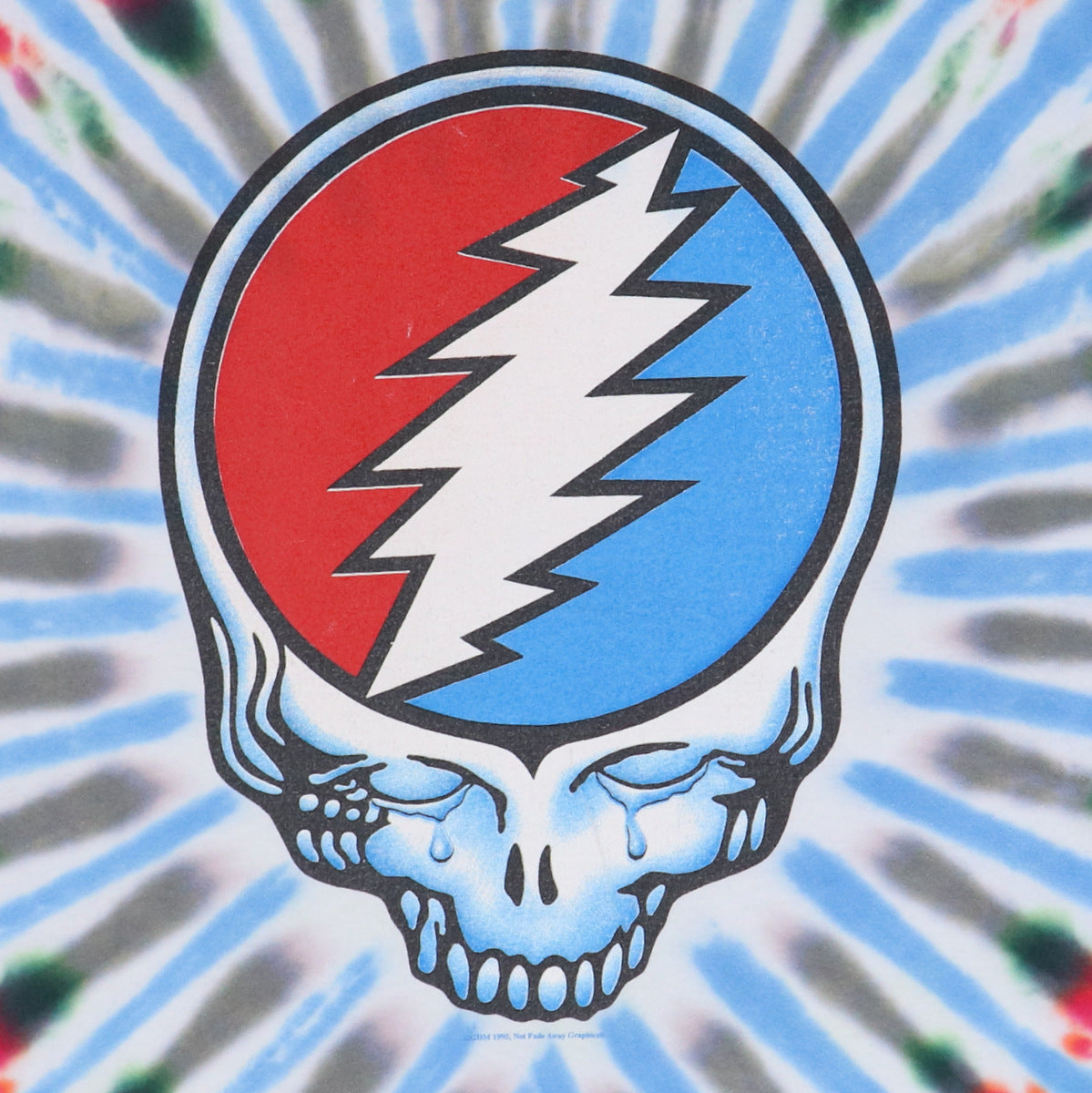 1995 Grateful Dead Fare Thee Well Tie Dye Shirt