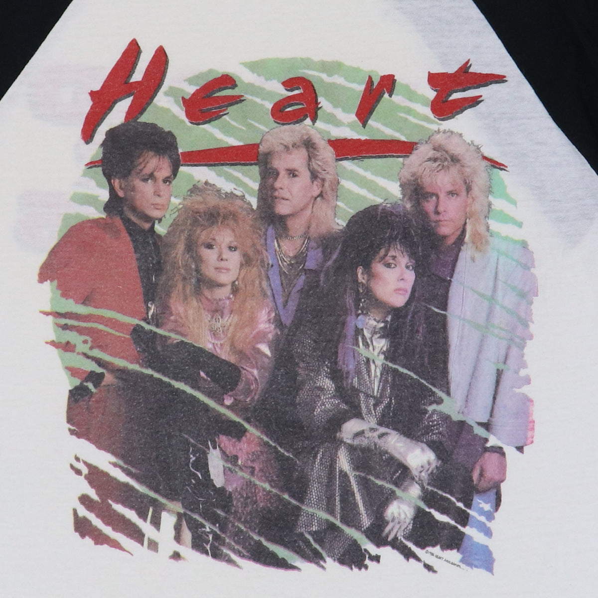 1986 Heart World Tour Jersey Shirt