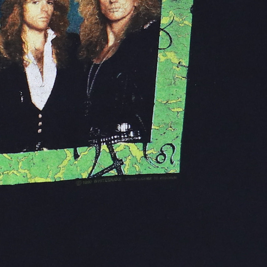 1990 Whitesnake Slip Of The Tongue Shirt