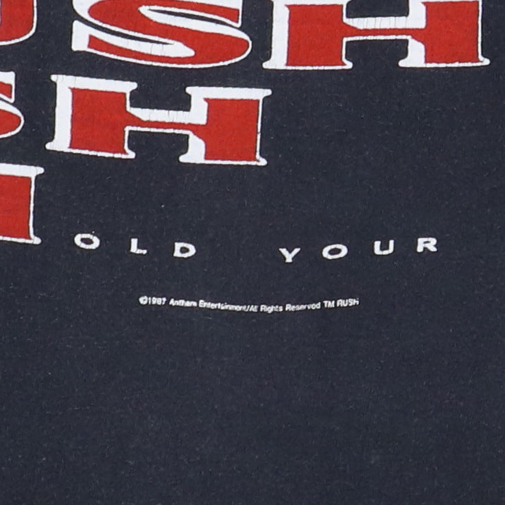 1987 Rush Hold Your Fire Tour Shirt