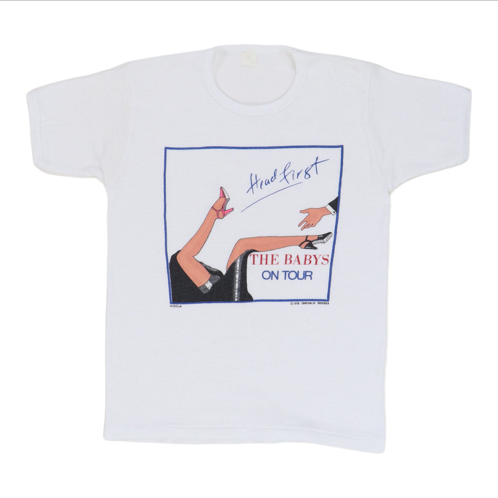 1978 The Babys Head First On Tour Shirt