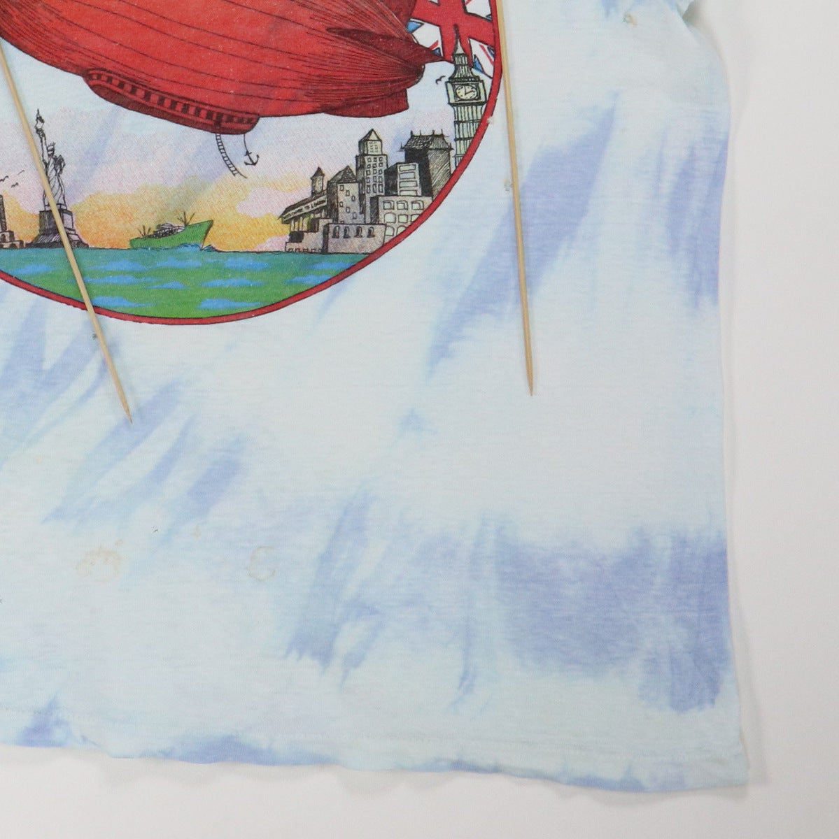 1970s Led Zeppelin Tie Dye Shirt