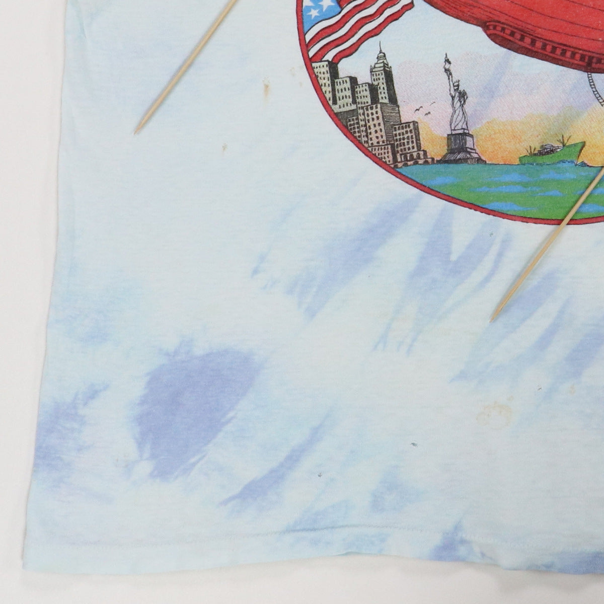 1970s Led Zeppelin Tie Dye Shirt