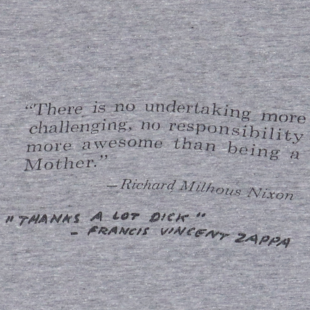 1970s Frank Zappa And The Mothers Promo Shirt