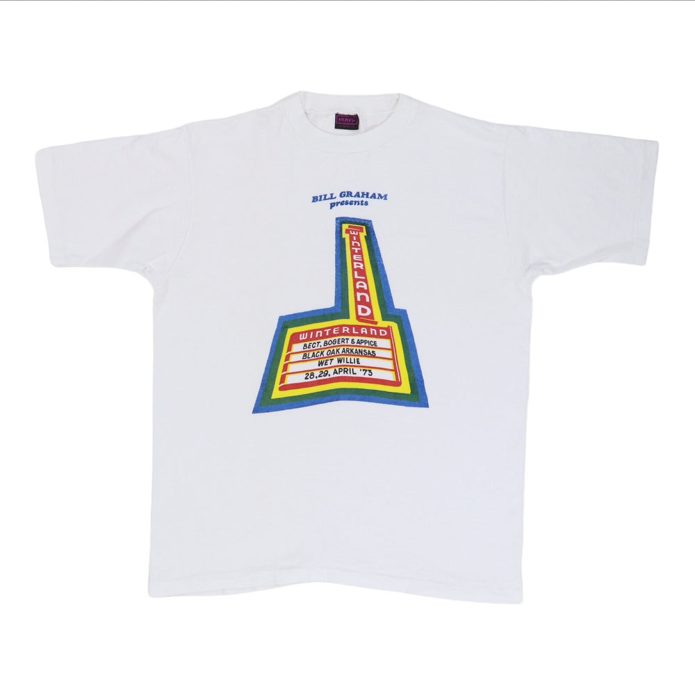 1973 Winterland Bill Graham Presents Concert Shirt