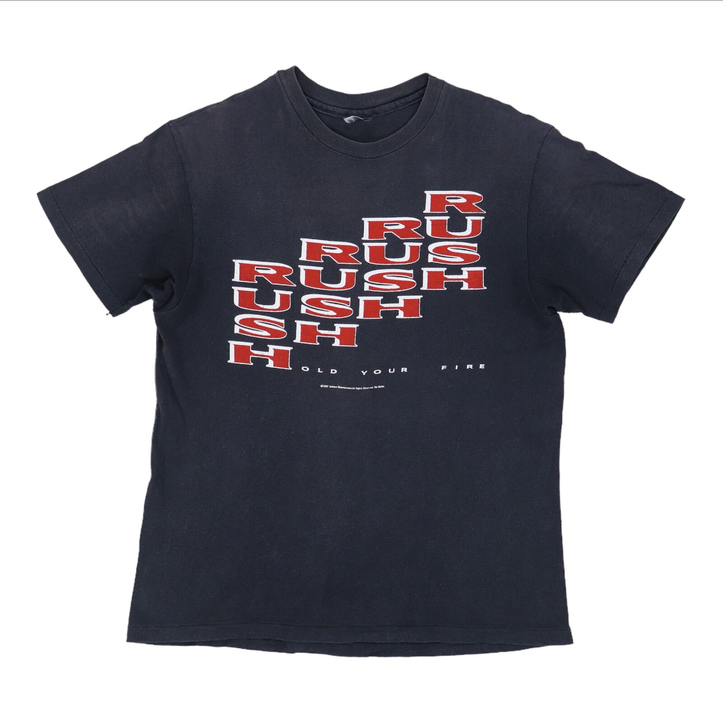 1987 Rush Hold Your Fire Tour Shirt