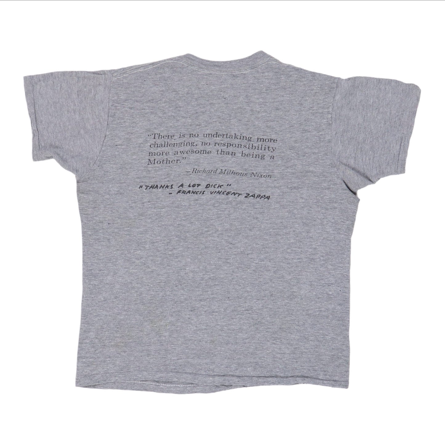 1970s Frank Zappa And The Mothers Promo Shirt