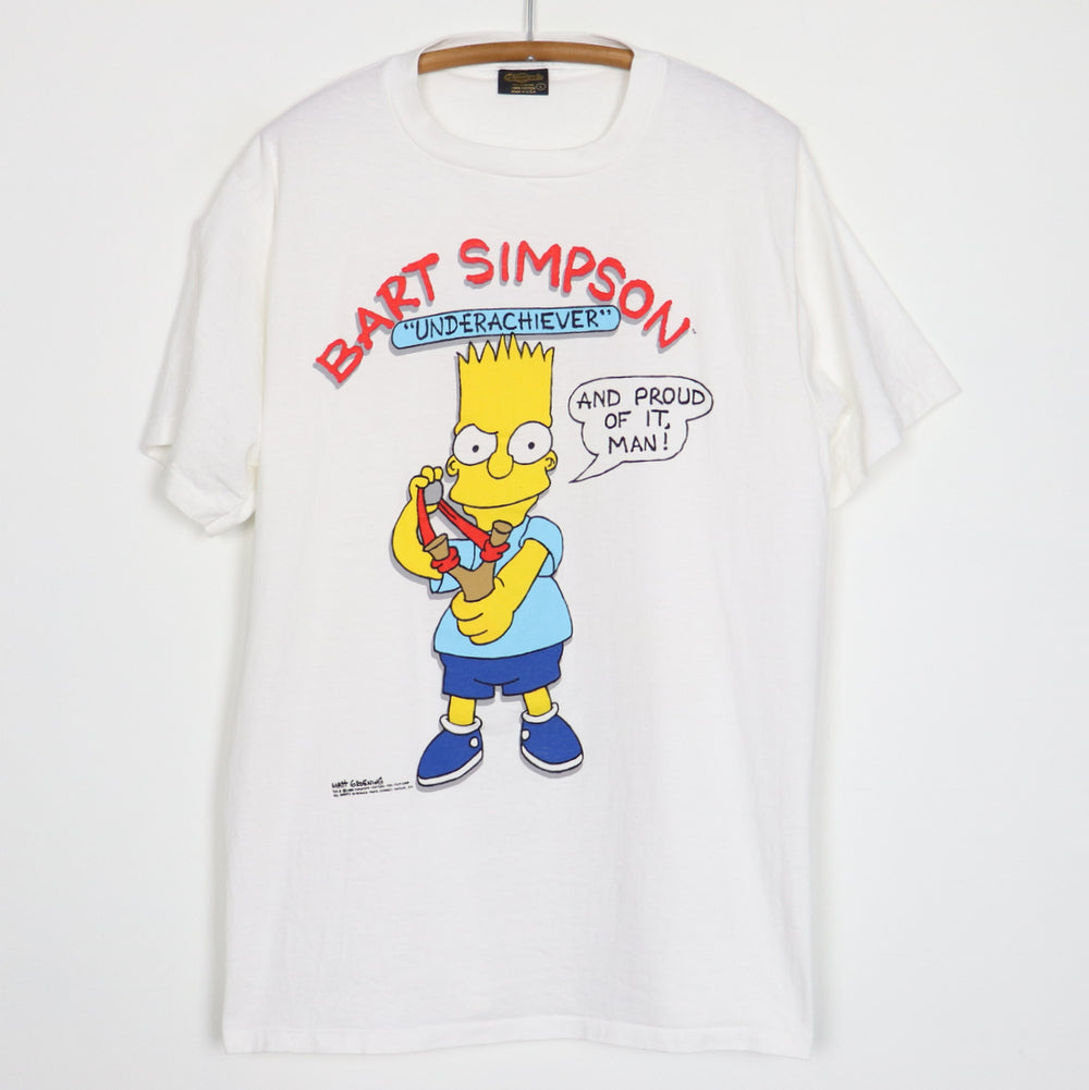 1989 The Simpsons Bart Simpson Underachiever Shirt