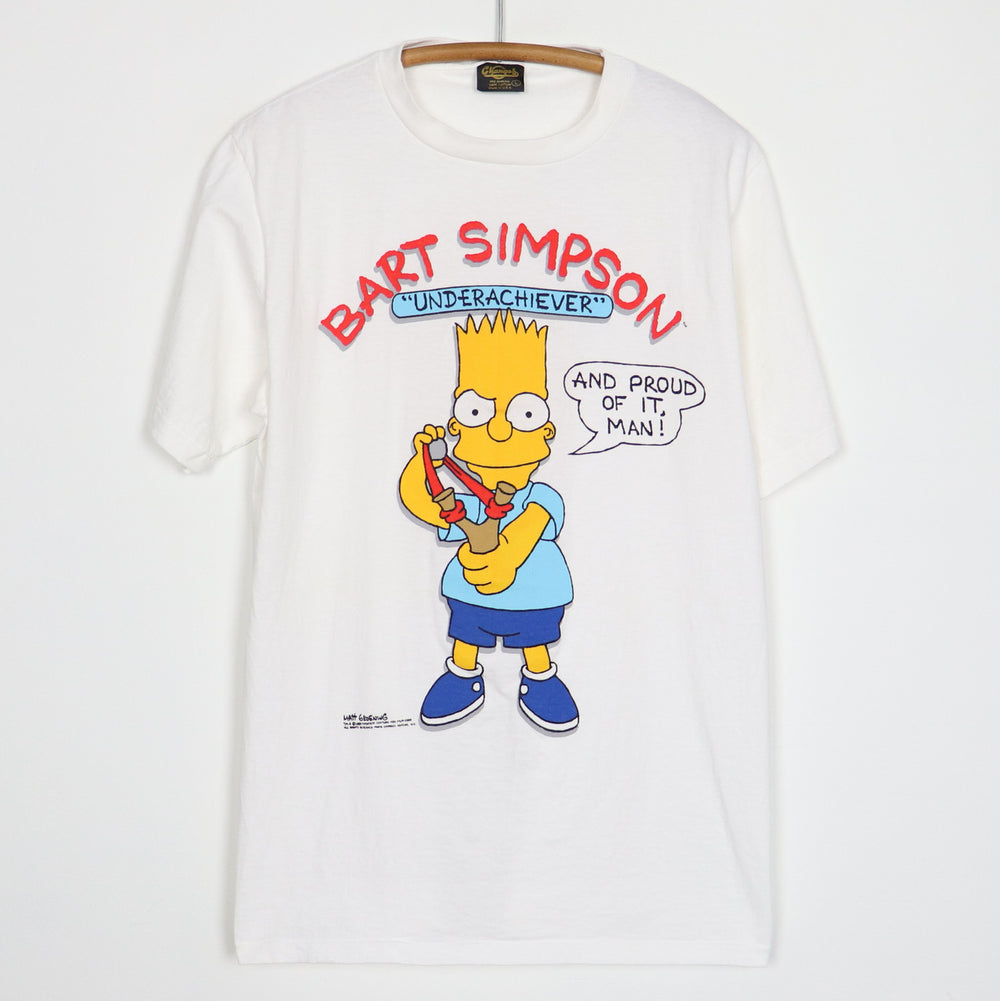 1989 The Simpsons Bart Simpson Underachiever Shirt