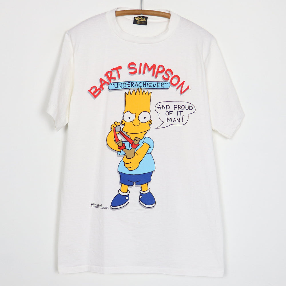 1989 The Simpsons Bart Simpson Underachiever Shirt