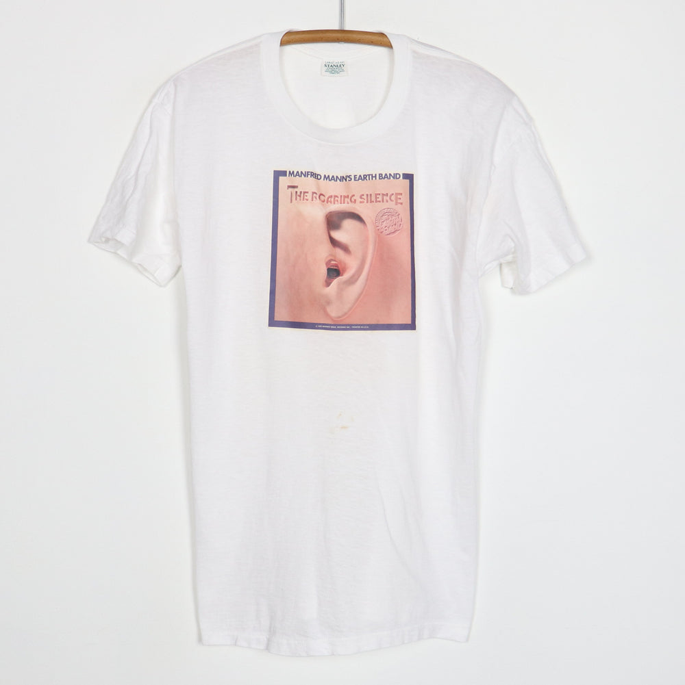 1976 Manfred Mann's Earth Band Roaring Silence Promo Shirt