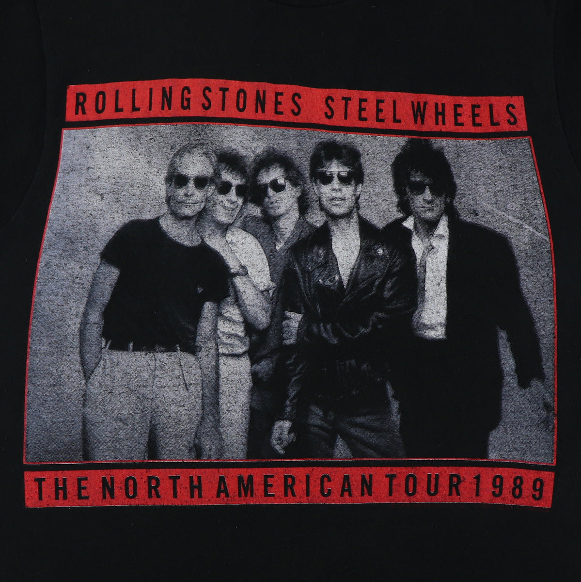1989 Rolling Stones Steel Wheels Tour Shirt
