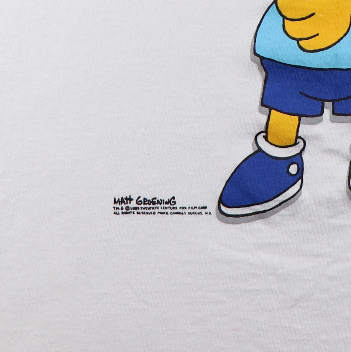 1989 The Simpsons Bart Simpson Underachiever Shirt