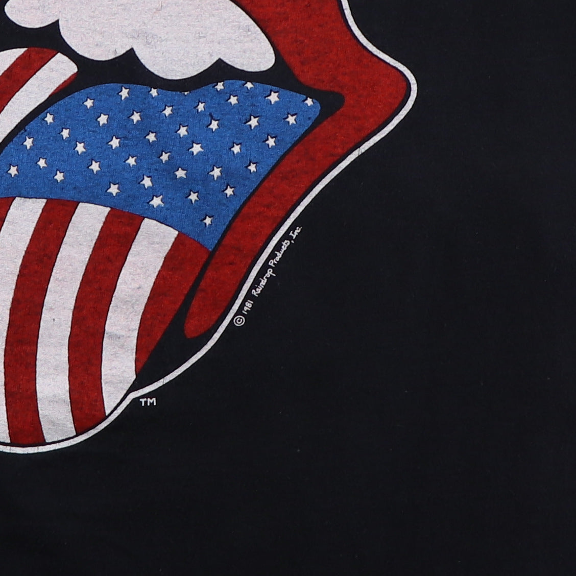 1981 Rolling Stones North American Tour Shirt