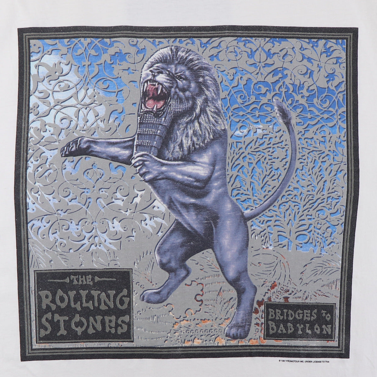 1997 Rolling Stones Bridges To Babylon Tour Shirt