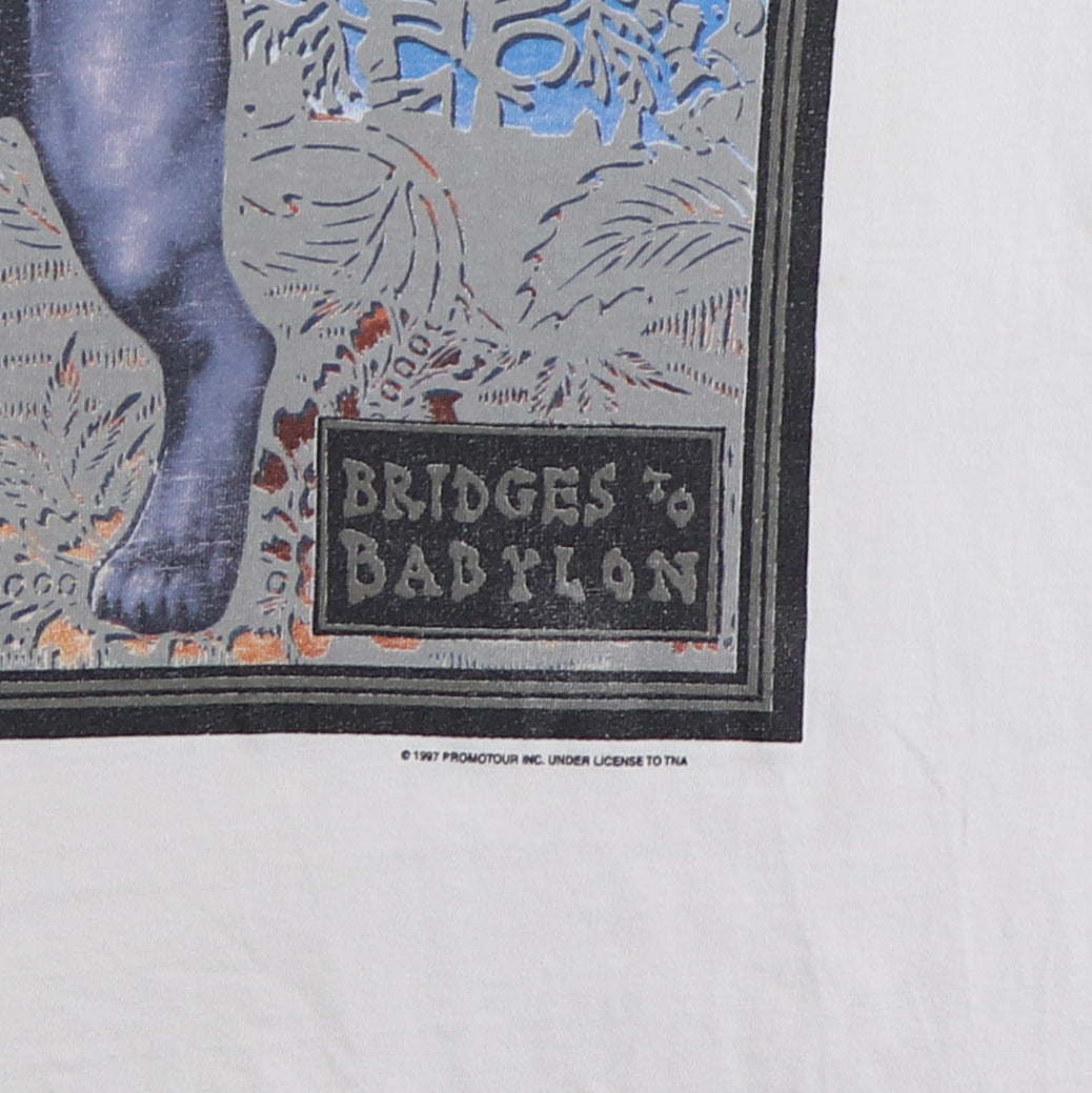 1997 Rolling Stones Bridges To Babylon Tour Shirt