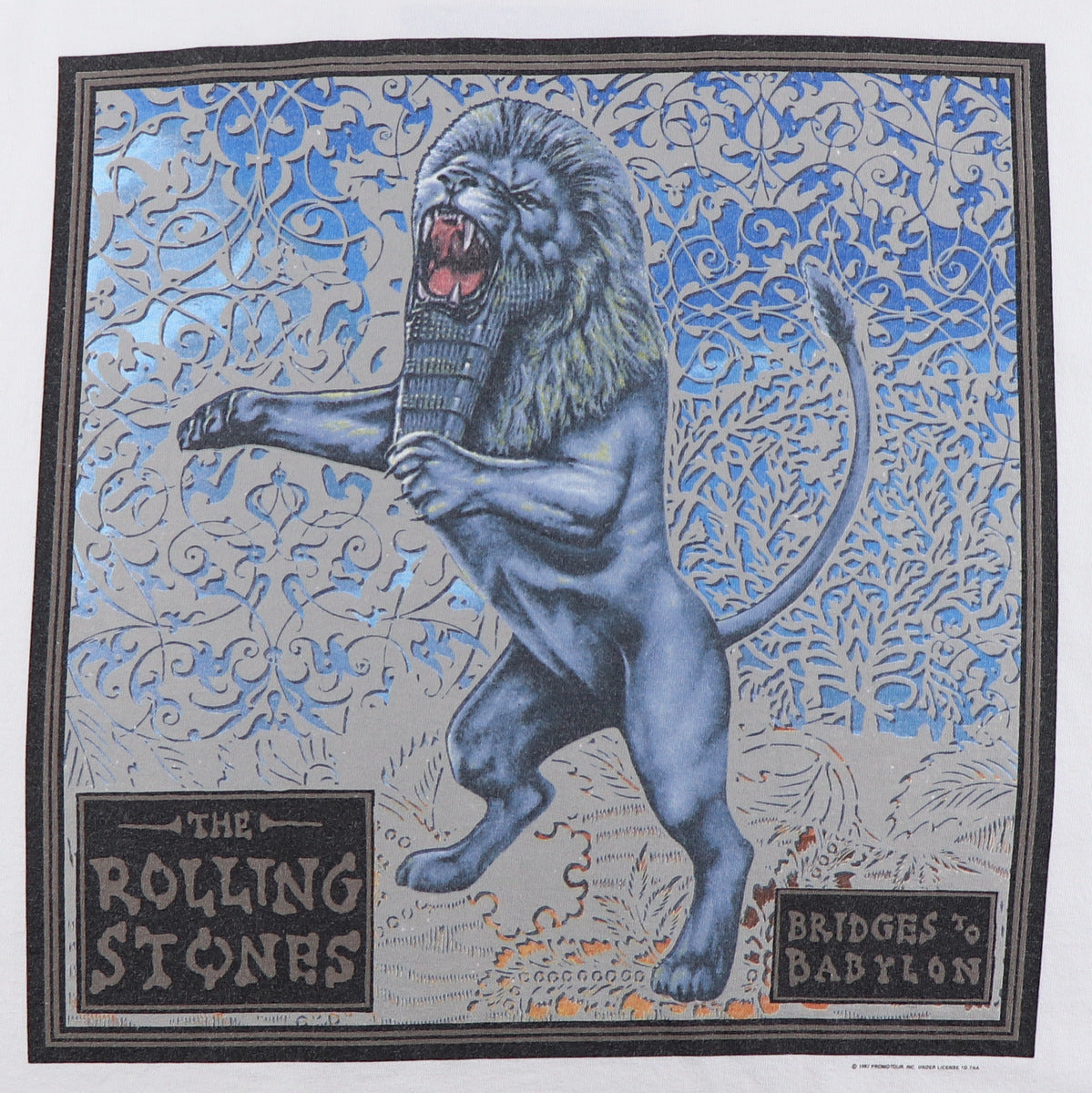 1997 Rolling Stones Bridges To Babylon Tour Shirt