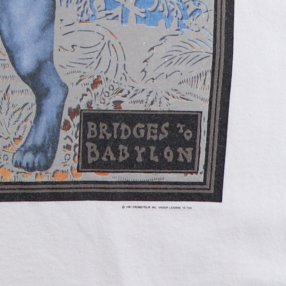 1997 Rolling Stones Bridges To Babylon Tour Shirt