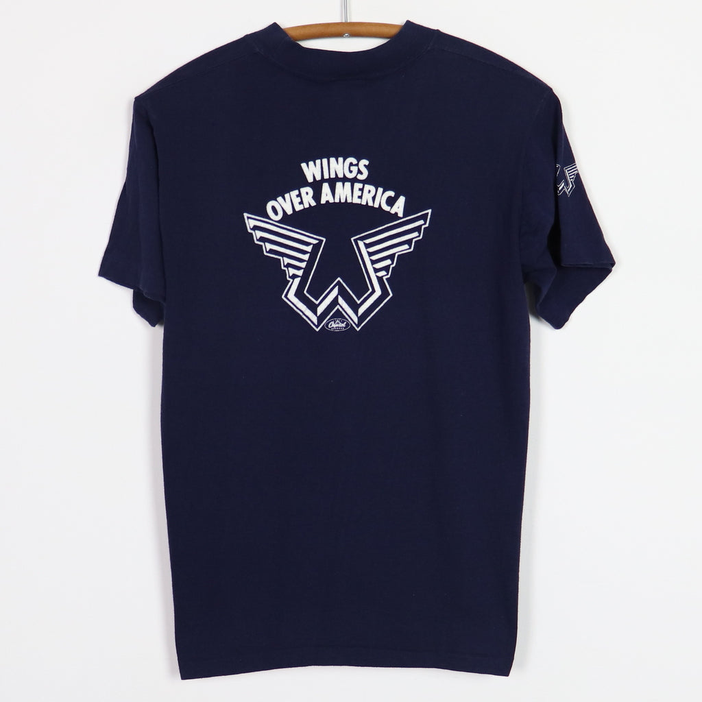 1976 Wings Over America Capitol Records Promo Shirt