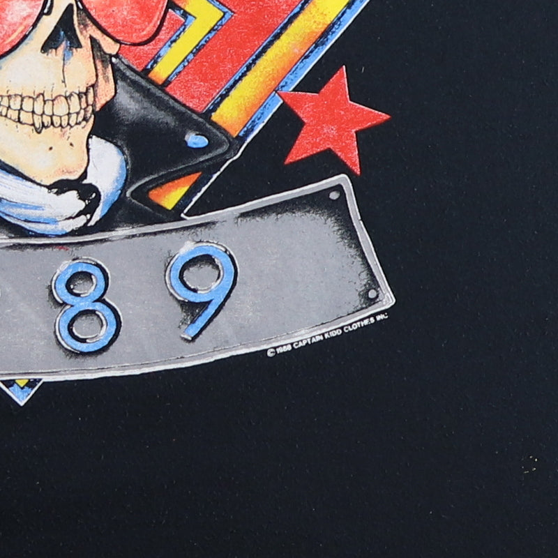 1989 Bon Jovi We're Back Kickin' Ass Shirt