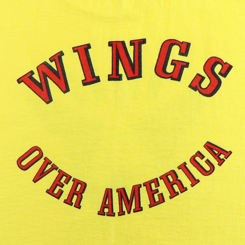 1975 Wings Over America Capitol Records Promo Shirt