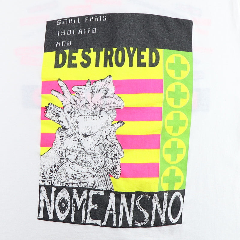 1988 Nomeansno Small Parts Isolated and Destroyed Shirt