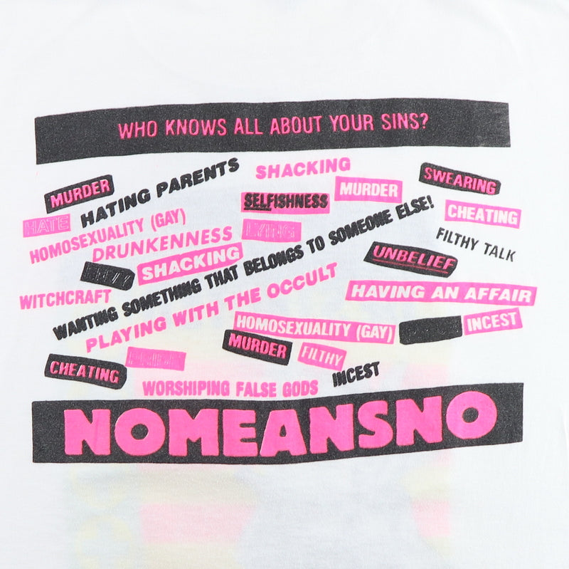 1988 Nomeansno Small Parts Isolated and Destroyed Shirt