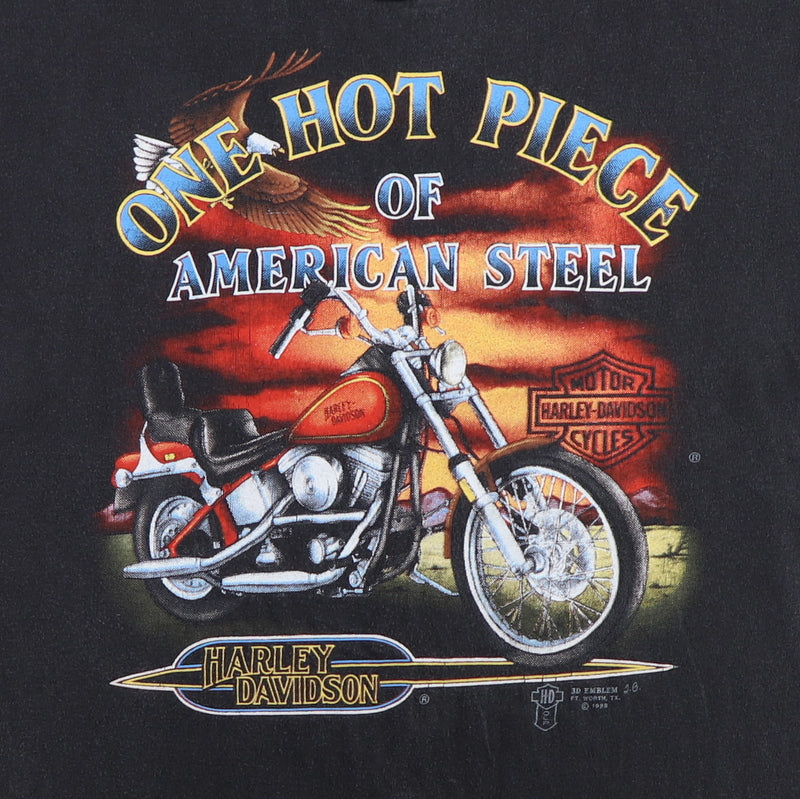 1988 Harley Davidson One Hot Piece 3D Shirt