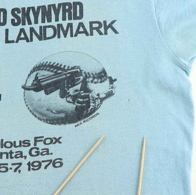 1976 Lynyrd Skynyrd Concert Taping Filming Contest Shirt