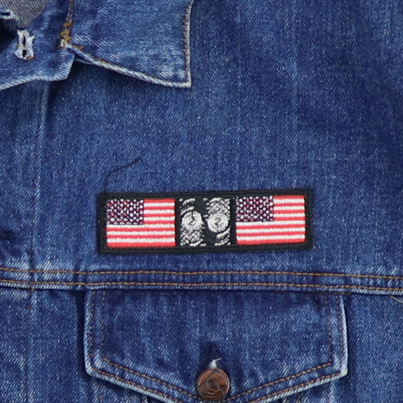 1989 Rolling Stones Steel Wheels Denim Tour Jacket