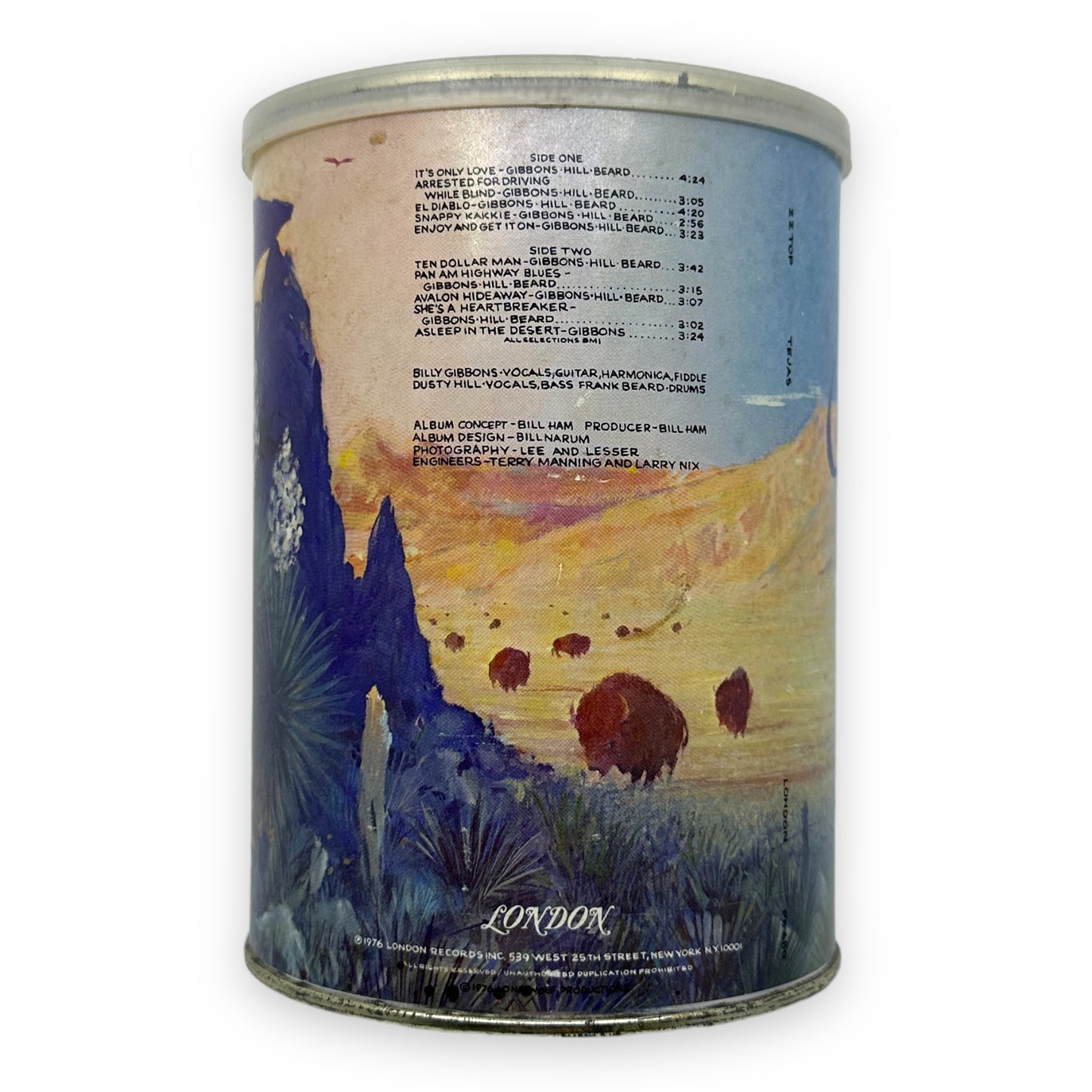 1976 ZZ Top Tejas Promo Puzzle