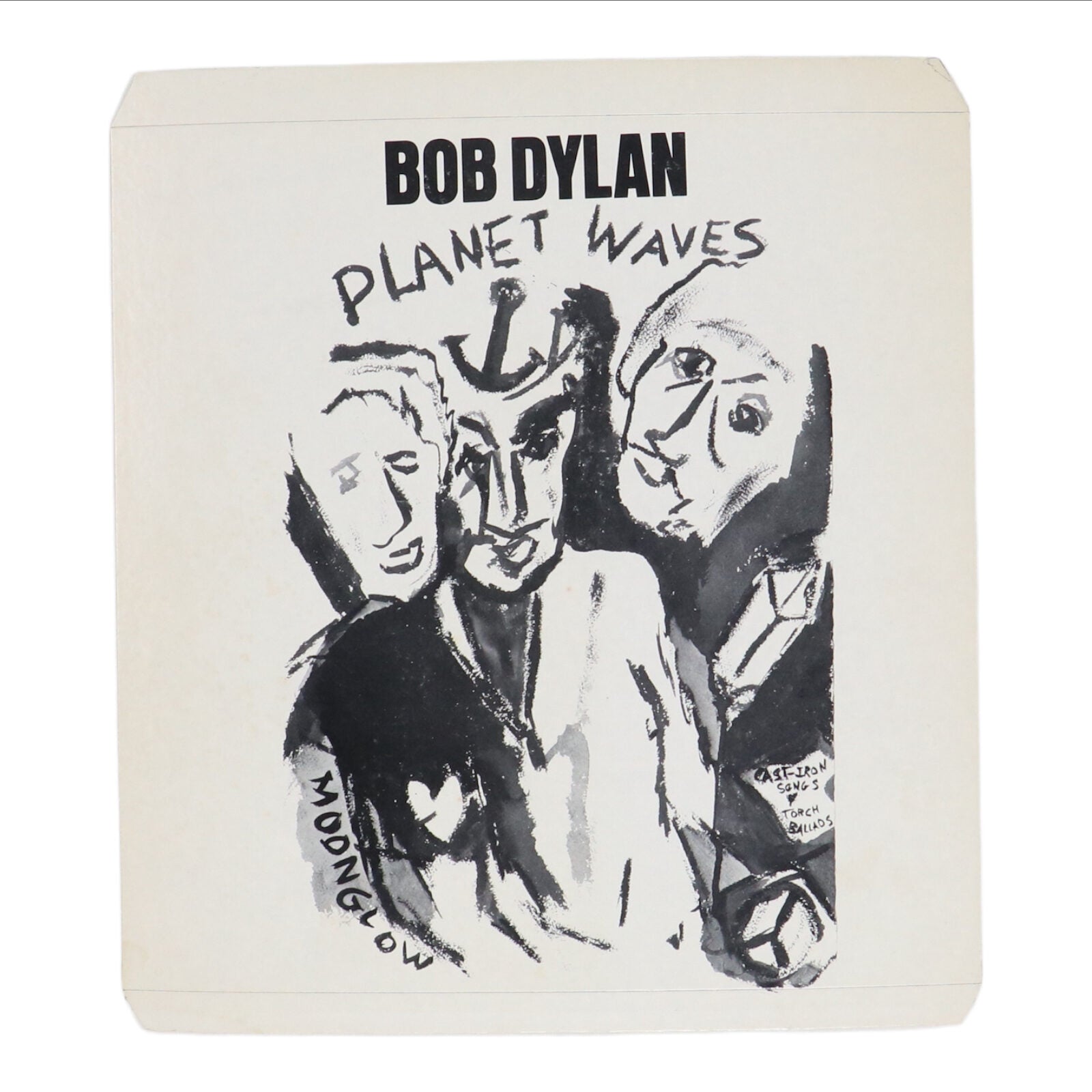 Original vintage 1974 Bob Dylan Planet Waves Stand Up Promo