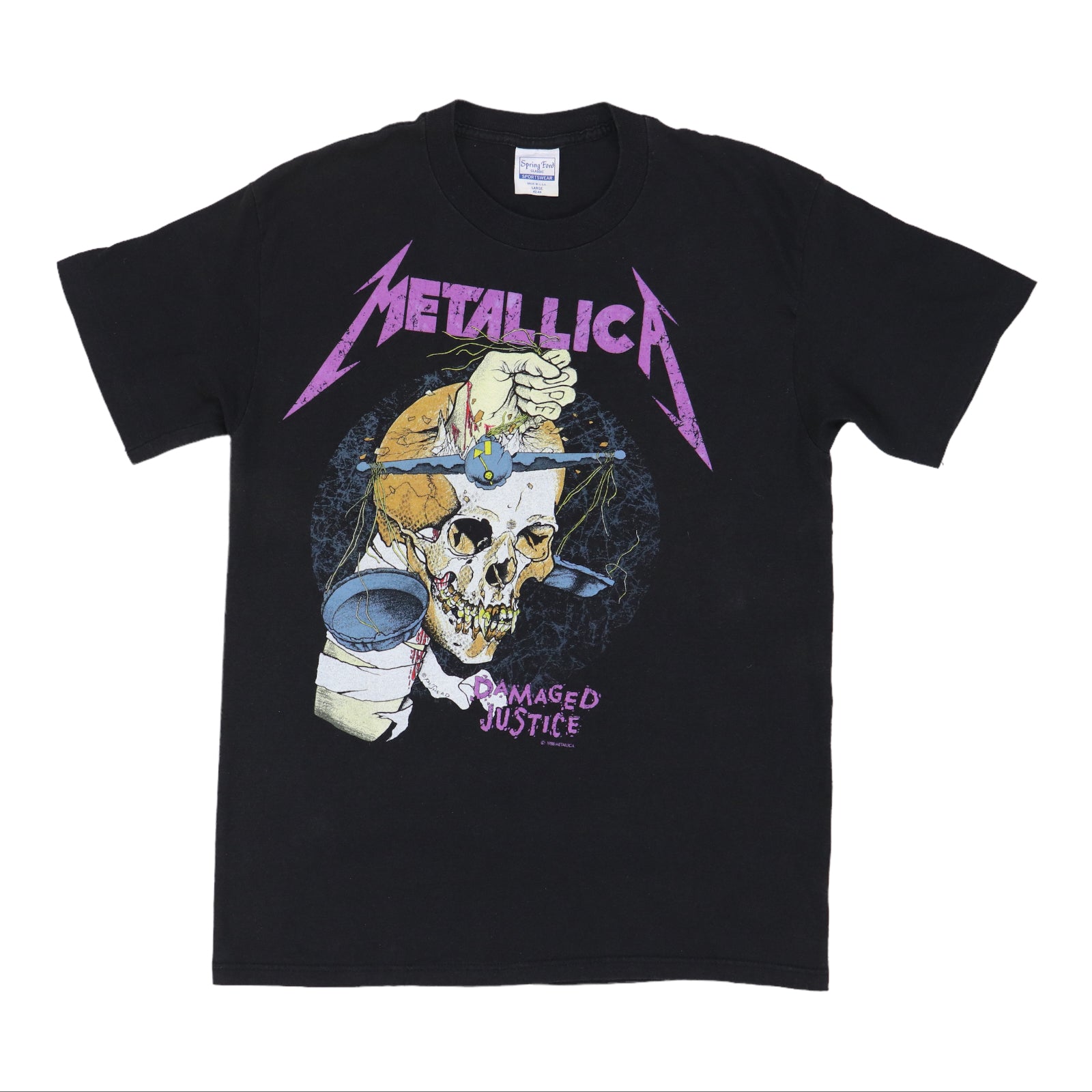 ❏希少【MY PROOF】Reason for My Justice RE:M. 02102303-1988-Metallica-
