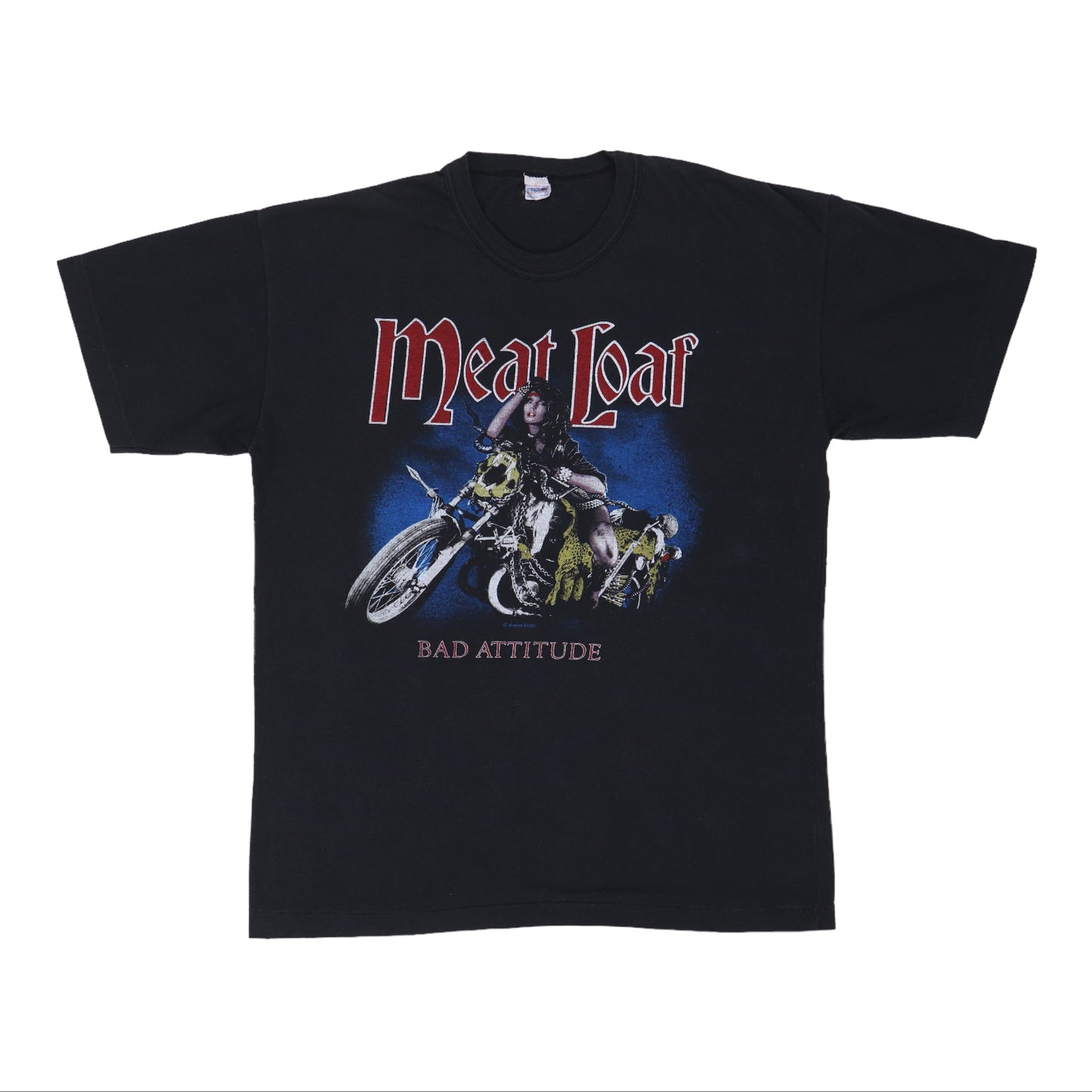 1984 Meat Loaf Bad Attitude Tour Shirt