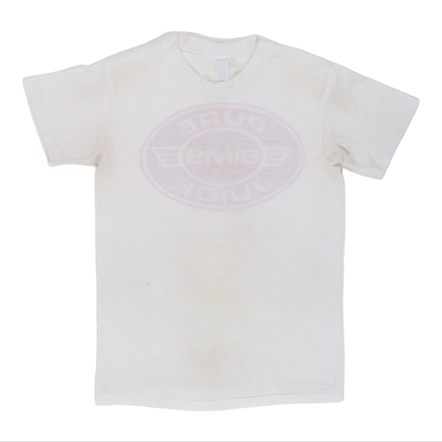 1970s Sims Pure Juice Skateboard Wheels Shirt